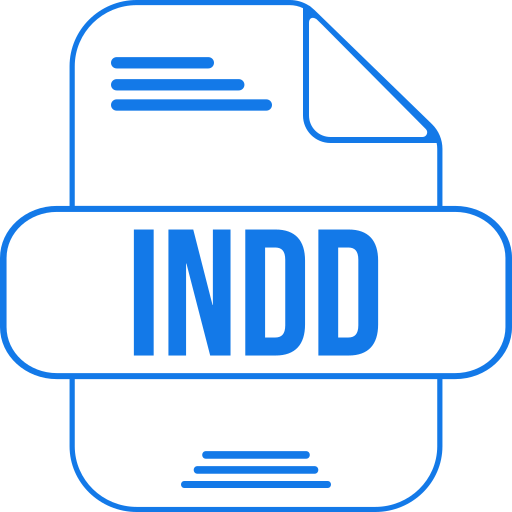 Indd Generic color outline icon