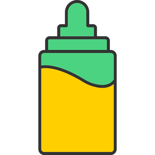 Бутылочка для кормления Generic color lineal-color иконка