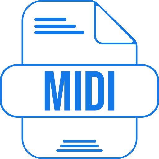 Midi Generic color outline icon