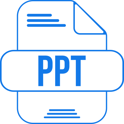 Ppt Generic color outline icon