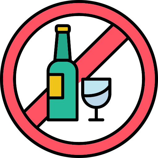 no beber Generic color lineal-color icono