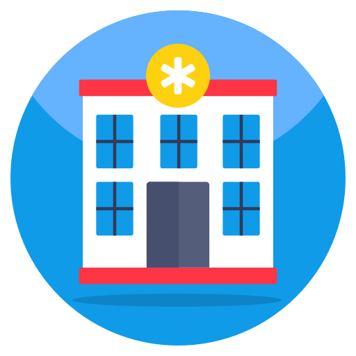 Hospital Generic color fill icon