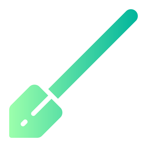 Shovel Generic gradient fill icon