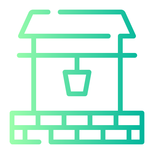 Water well Generic gradient outline icon