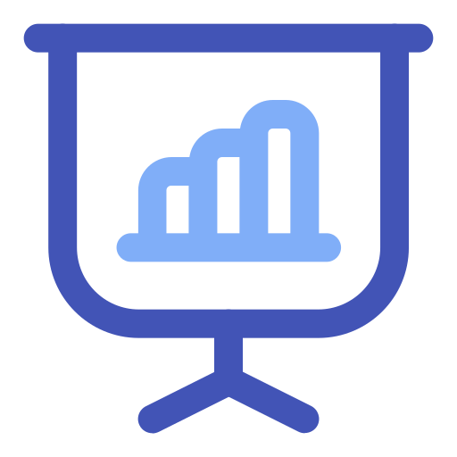 Chart Generic color outline icon