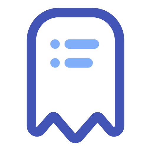 kassenbon Generic color outline icon