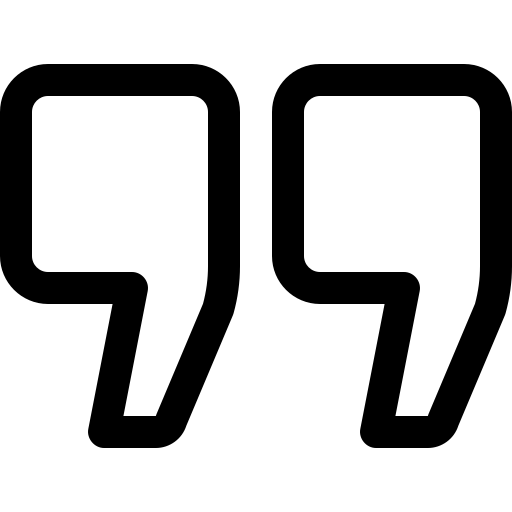 Quotation Generic black outline icon