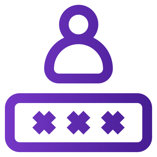 passwort Generic gradient outline icon