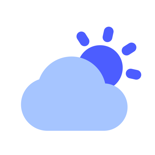 nuvoloso Generic color fill icona