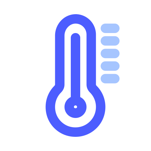温度 Generic color fill icon