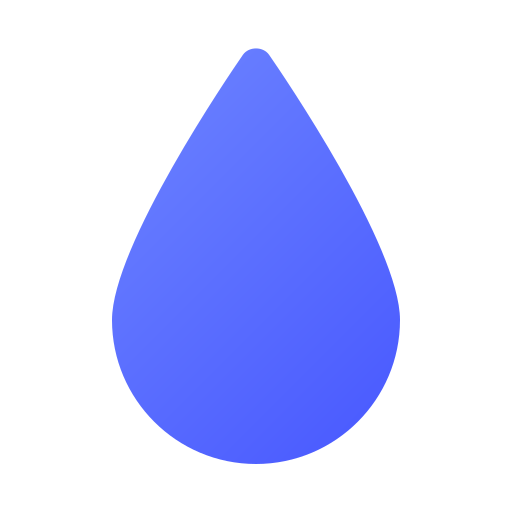 eau Generic gradient fill Icône