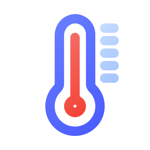 Температура Generic gradient fill иконка