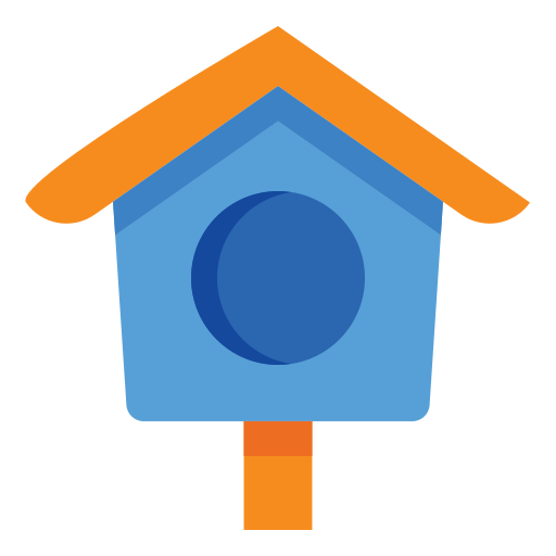 Bird house Generic color fill icon