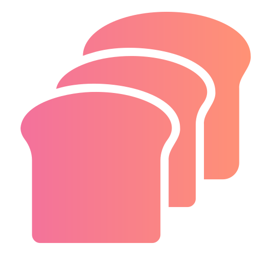 un pan Generic gradient fill icono