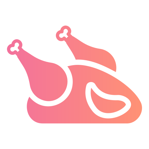 치킨 Generic gradient fill icon