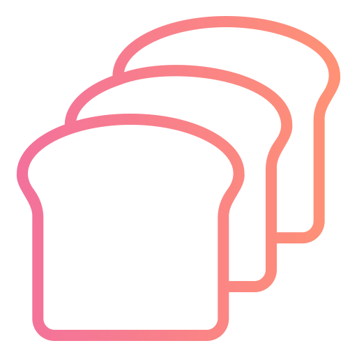 Хлеб Generic gradient outline иконка