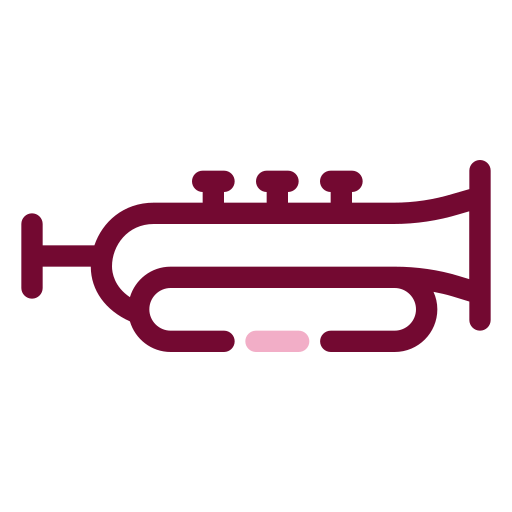 trompette Generic color outline Icône