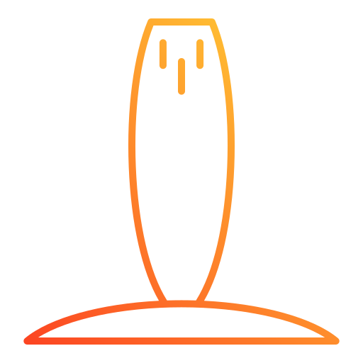 サーフィンボード Generic gradient outline icon