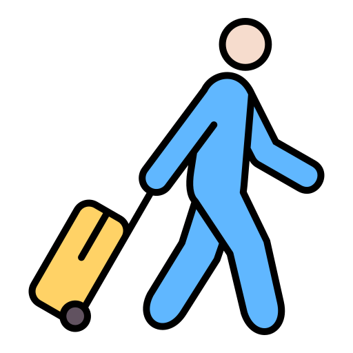 viaje Generic color lineal-color icono