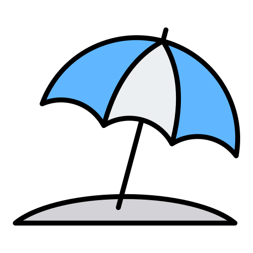 parasol Generic color lineal-color Icône