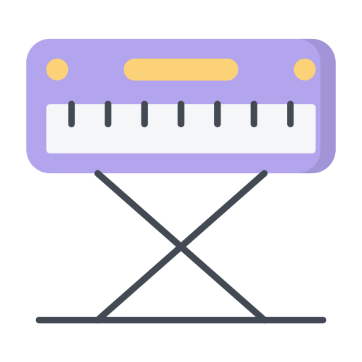 Keyboard Generic color fill icon