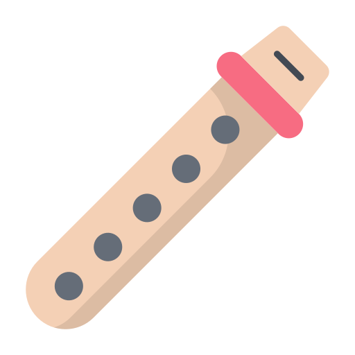 flauta Generic color fill icono
