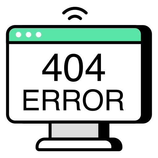 erro 404 Generic color lineal-color Ícone