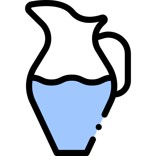 Pitcher Detailed Rounded Lineal color icon