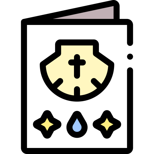 Baptism Detailed Rounded Lineal color icon