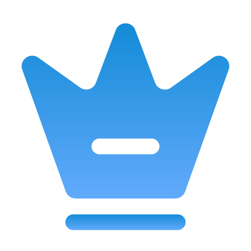 Crown Generic gradient fill icon