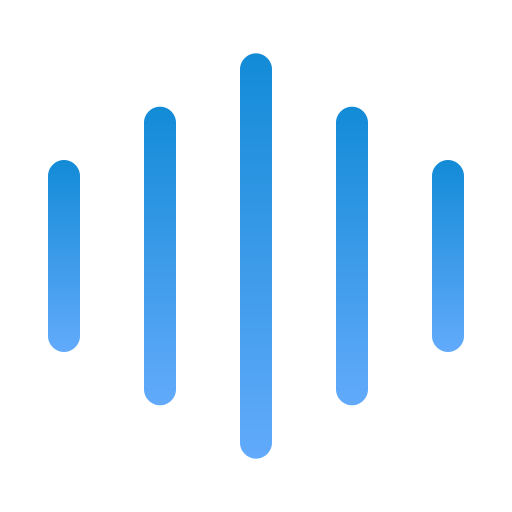 Sound Generic gradient fill icon