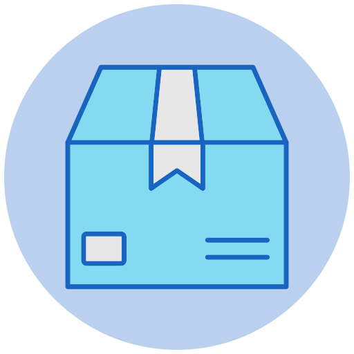Package Generic color lineal-color icon