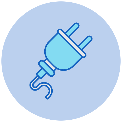 Plug Generic color lineal-color icon