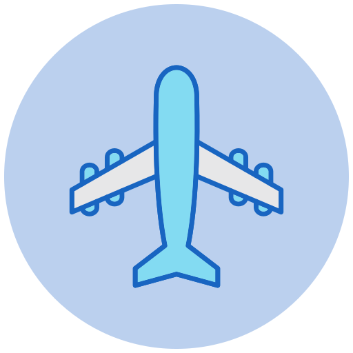 Plane mode Generic color lineal-color icon