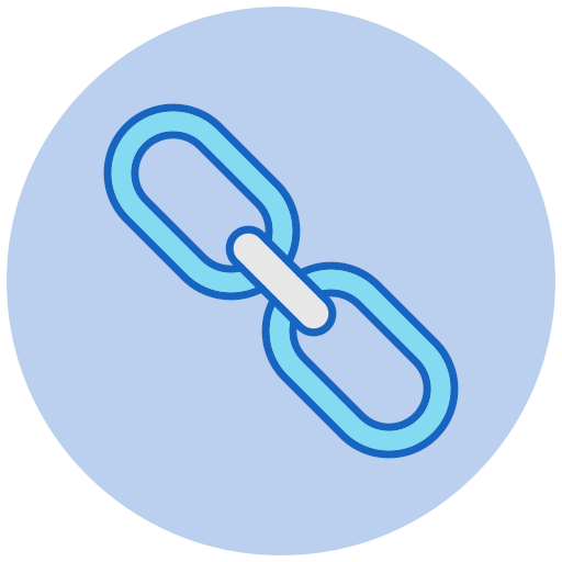 Link Generic color lineal-color icon