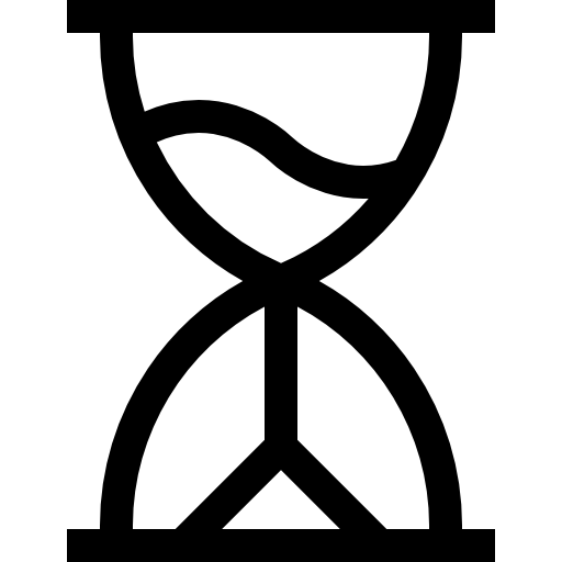 砂時計 Basic Straight Lineal icon