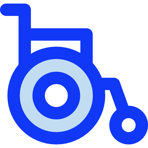 Wheelchair dmitri13 Lineal Color icon