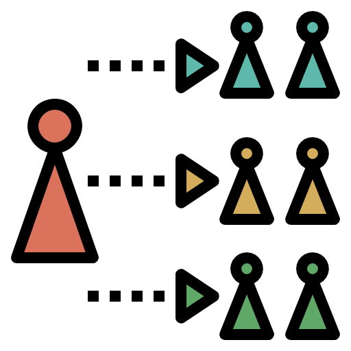 Миграция geotatah Lineal Color иконка