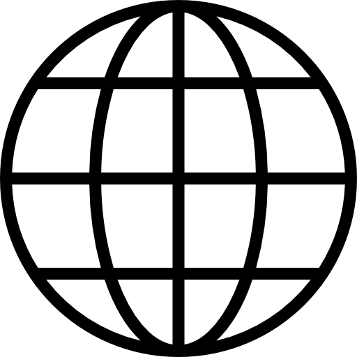 Глобус geotatah Lineal иконка