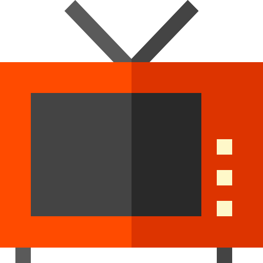 televisione Basic Straight Flat icona