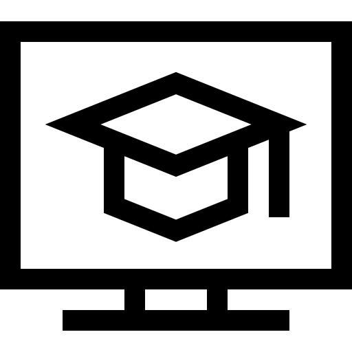 fernsehen Basic Straight Lineal icon