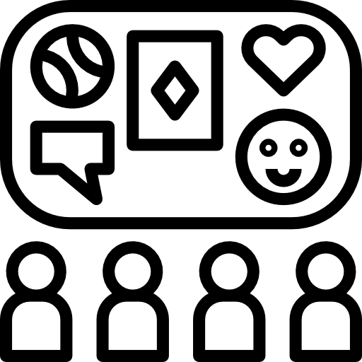 社交 geotatah Lineal icon