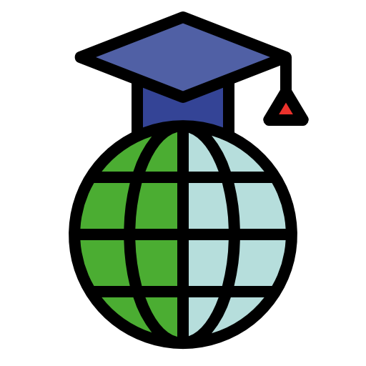 教育 geotatah Lineal Color icon