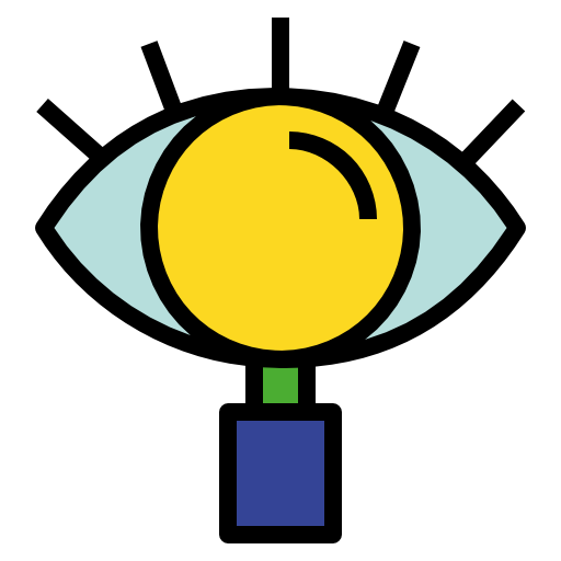 통찰력 geotatah Lineal Color icon