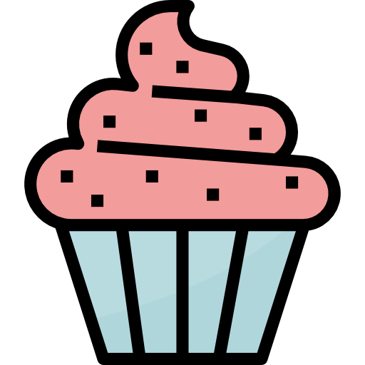 cupcake Aphiradee (monkik) Lineal Color icon