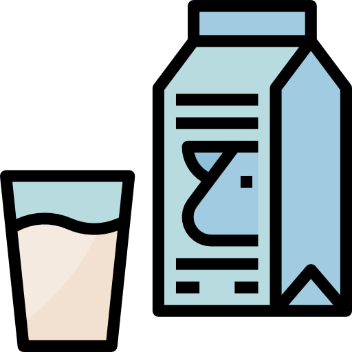 Milk Aphiradee (monkik) Lineal Color icon