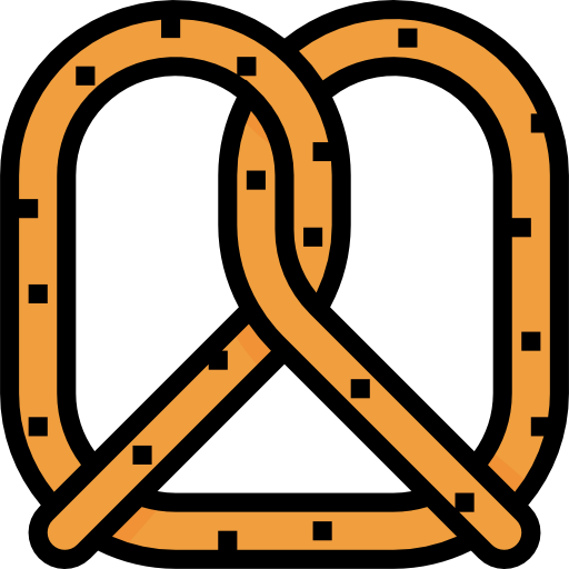 pretzel Aphiradee (monkik) Lineal Color icona