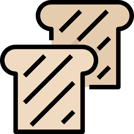 Bread Aphiradee (monkik) Lineal Color icon