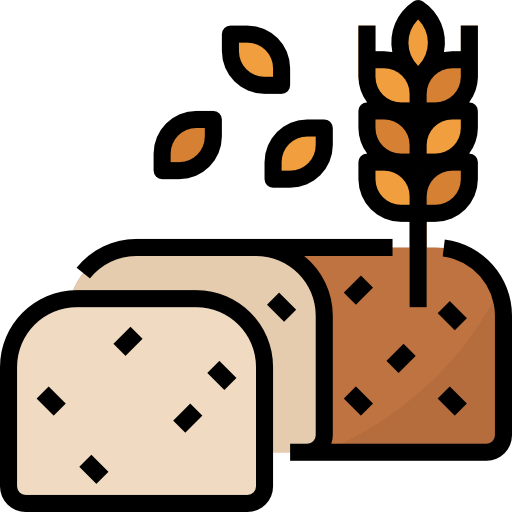 小麦 Aphiradee (monkik) Lineal Color icon