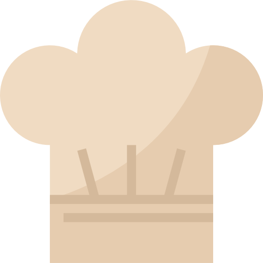 czapka szefa kuchni Aphiradee (monkik) Flat ikona